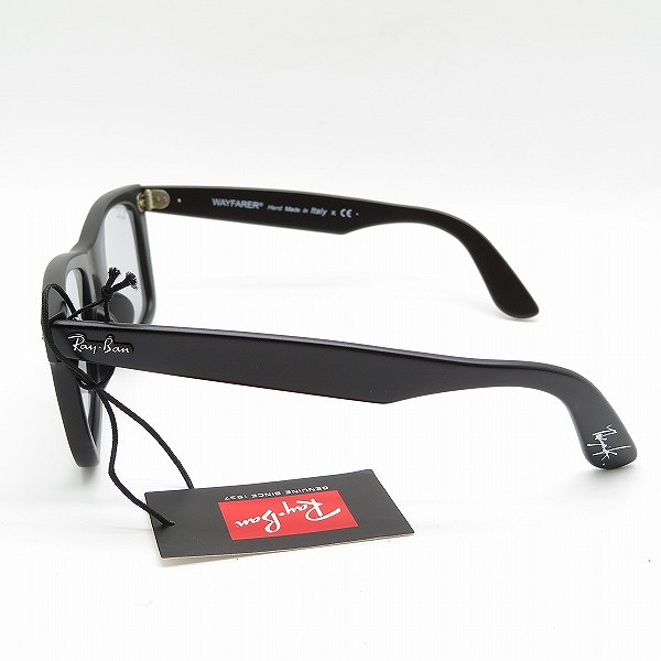 実際に弊社で買取させて頂いたRay-Ban/レイバン×TAKUYA KIMURA/木村拓哉 WAYFARER/ウェイファーラー RB2140-F 901-Sの画像 2枚目