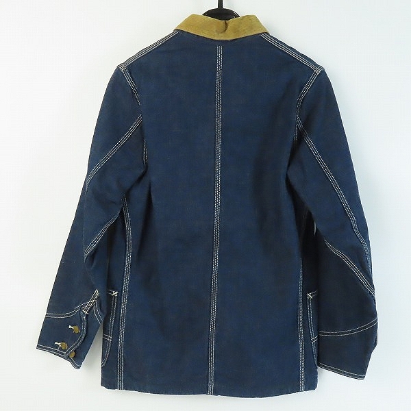 実際に弊社で買取させて頂いたTHE REAL McCOY'S×Lee/リアルマッコイズ×リー 91-LJ ブランケット デニム カバーオール/34の画像 1枚目