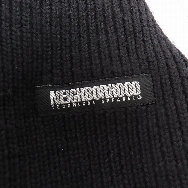 実際に弊社で買取させて頂いたNEIGHBORHOOD/ネイバーフッド 豚革スウェード ニットブルゾンジャケット/092NWMDH-JKM04/Lの画像 5枚目