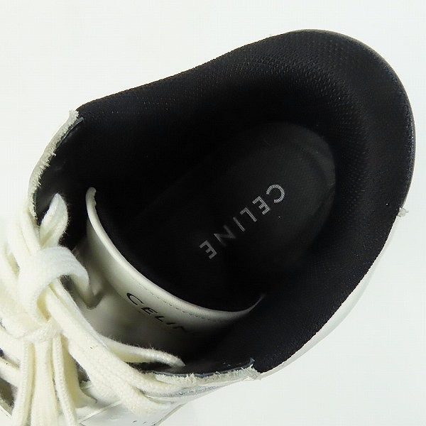 実際に弊社で買取させて頂いた（2）CELINE/セリーヌ ハイカット スニーカー MU1200/39の画像 4枚目