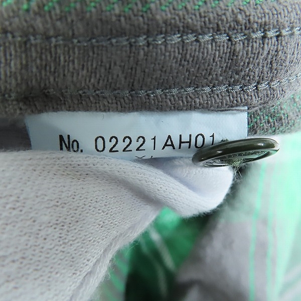 実際に弊社で買取させて頂いたHYSTERIC GLAMOUR/ヒステリックグラマー アラスカチェックワークシャツ 02221AH01 XLの画像 4枚目