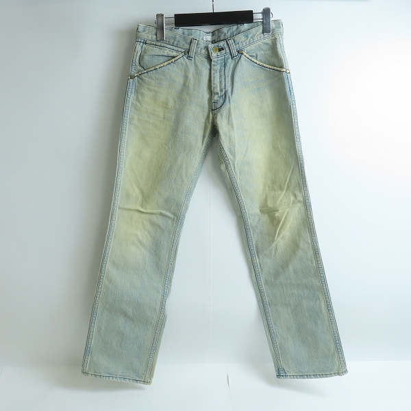 実際に弊社で買取させて頂いたNUMBER (N)INE/ナンバーナイン 02AW 泥加工デニムパンツ/0