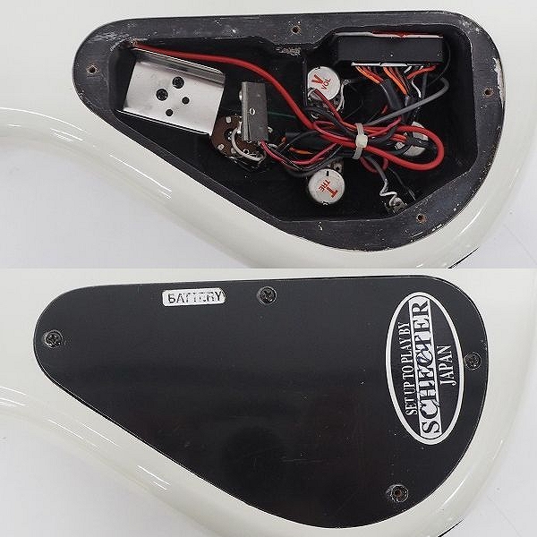 実際に弊社で買取させて頂いた★SCHECTER/シェクター DIAMOND SERIES Deluxe-4 アクティブ4弦エレキベース ソフトケース付 の画像 6枚目