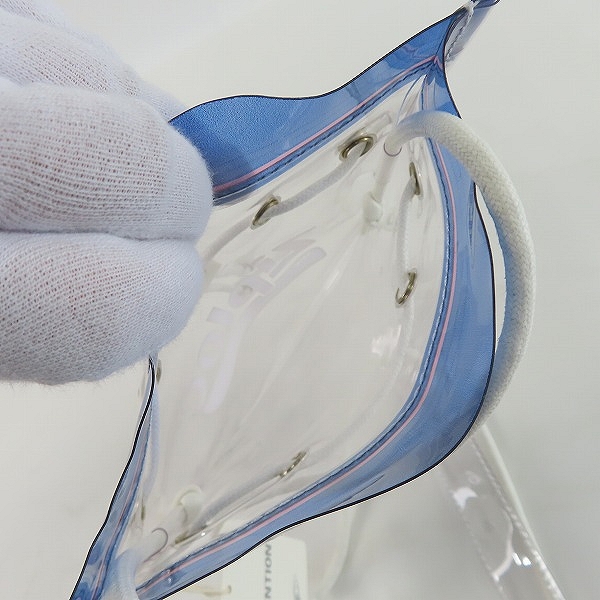 実際に弊社で買取させて頂いた【未使用】BEAMS/ビームス ジップロック 巾着 ショルダーバッグの画像 4枚目