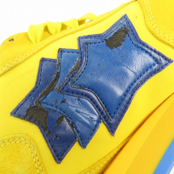 実際に弊社で買取させて頂いたATLANTIC STARS/アトランティックスターズ スニーカー イエロー/43の画像 6枚目