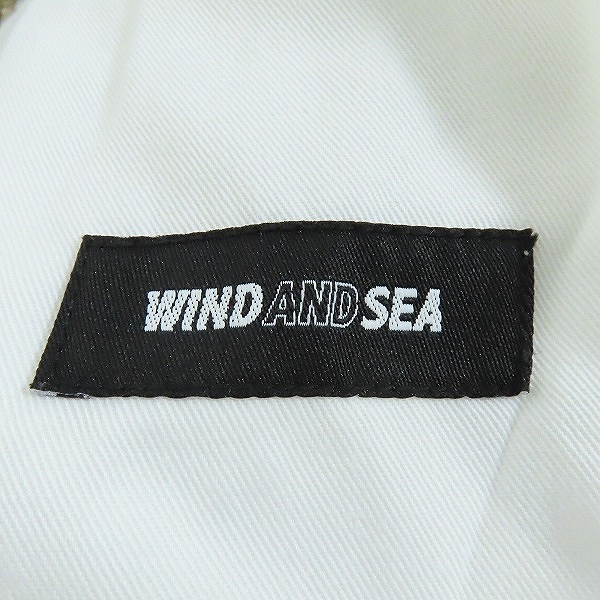 実際に弊社で買取させて頂いた【未使用】WIND AND SEA × DICKIES/ウィンダンシー × ディッキーズ WORK TROUSERS WDS-20S-PT-01/XLの画像 3枚目