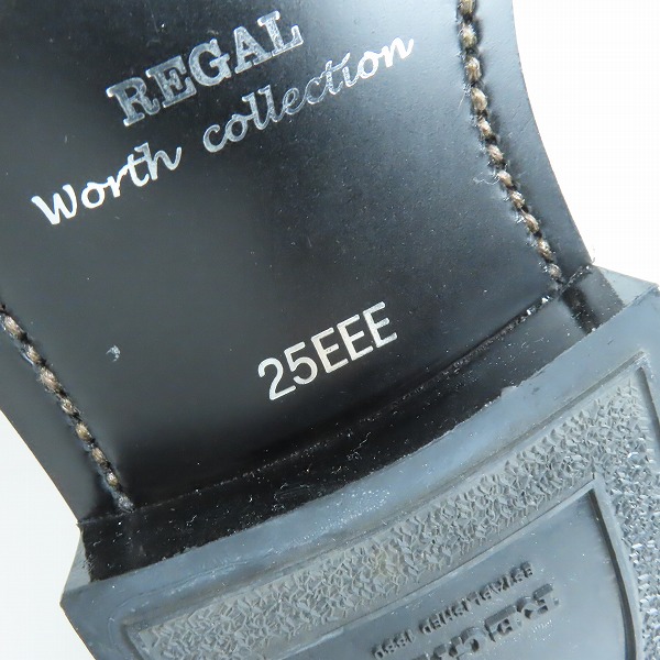 実際に弊社で買取させて頂いたREGAL/リーガル Worth Collection レザーシューズ J230/25の画像 6枚目