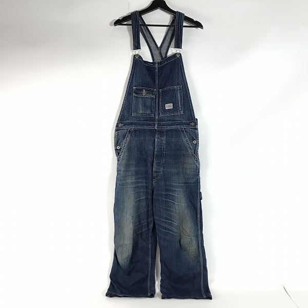 実際に弊社で買取させて頂いたTHE FLAT HEAD/フラットヘッド デニム オーバーオール/30