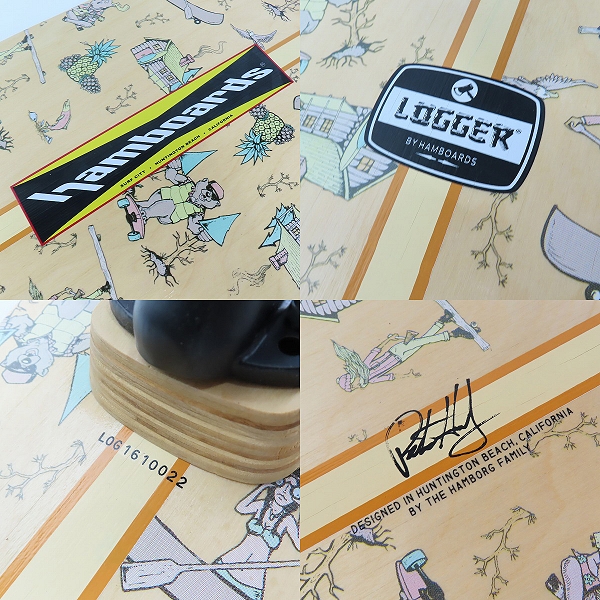 実際に弊社で買取させて頂いたHAMBOARDS/ハムボード LONGER ロングスケートボード/サーフスケートボード の画像 6枚目