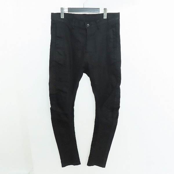 実際に弊社で買取させて頂いたJULIUS/ユリウス 22SS Skinny Pants And Other TROUSERS 10.5oz ストレッチデニムトラウザーズパンツ 779PAM6-BK/3