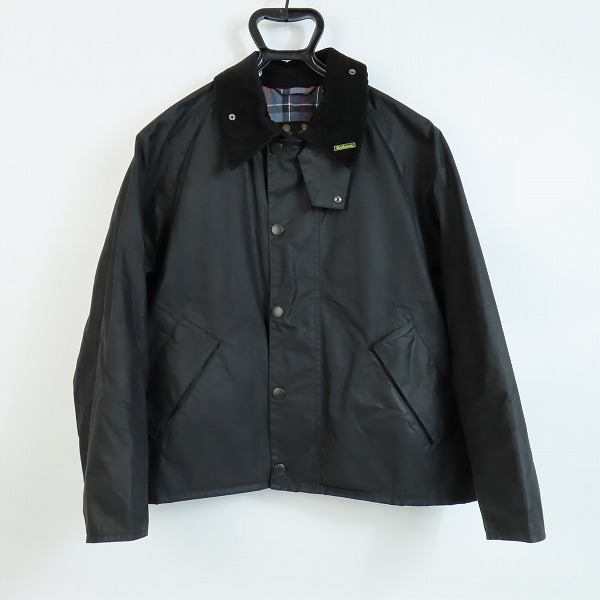 実際に弊社で買取させて頂いたBarbour/バブアー TRANSPORT JACKET/トランスポート ワックスジャケット ブラック MWX1678BK91/34