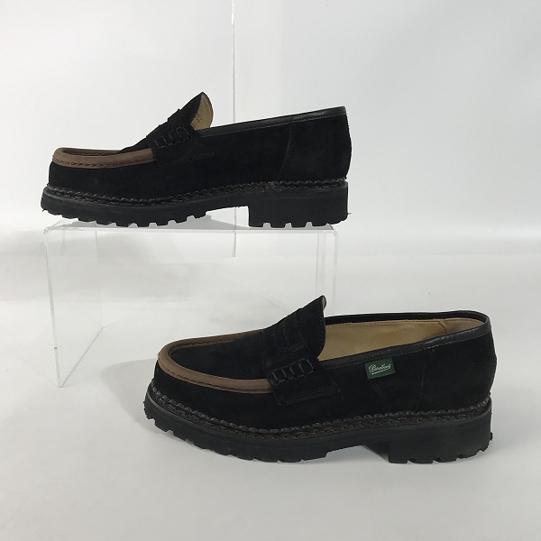 実際に弊社で買取させて頂いたPARABOOT×Filmelange/パラブーツ×フィルメランジェ  REMISDOME INT 5/ランス ローファー 208682/6.5の画像 3枚目