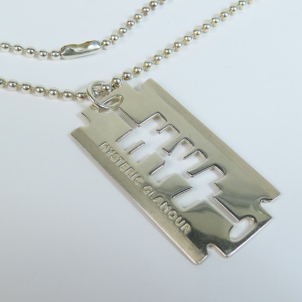 実際に弊社で買取させて頂いたHYSTERIC GLAMOUR/ヒステリックグラマー SV925 シルバーネックレス 