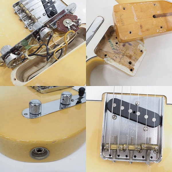 実際に弊社で買取させて頂いた★Fender USA/フェンダー Vintage 52 Telecaster/テレキャスター 5桁シリアル エレキギター ハードケース付の画像 6枚目