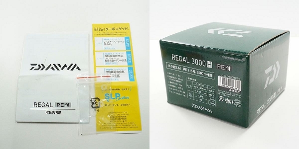 実際に弊社で買取させて頂いたDAIWA/ダイワ 00050525 16 REGAL 3000H リーガル スピニングリール 箱付きの画像 9枚目