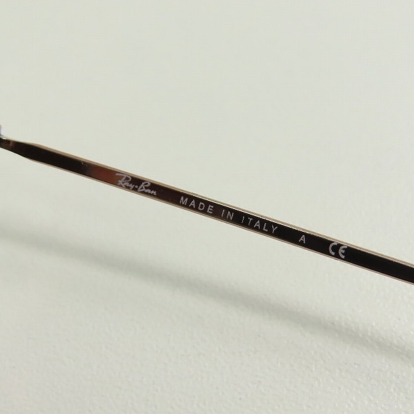実際に弊社で買取させて頂いたRay-Ban/レイバン Round Double Bridge サングラス/アイウェア RB3647-Nの画像 6枚目