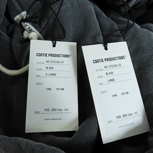 実際に弊社で買取させて頂いた【未使用】COOTIE PRODUCTIONS × HANGOUT コラボ バフォメット プリントデザイン パーカー セットアップ /LXLの画像 5枚目