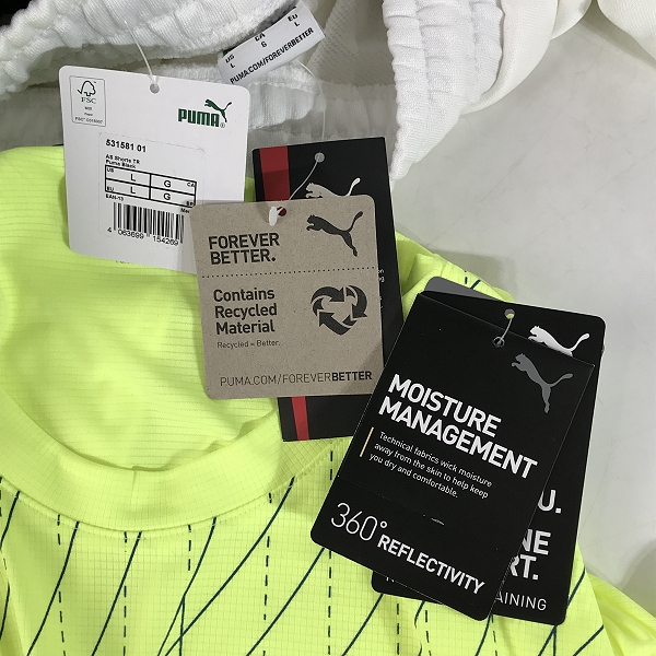 実際に弊社で買取させて頂いた【おまとめ/未使用】PUMA/プーマ I CONIC T7トラックパンツ/AS ショーツ/グラフィック SS TEE/キャットプリントT 等の画像 2枚目