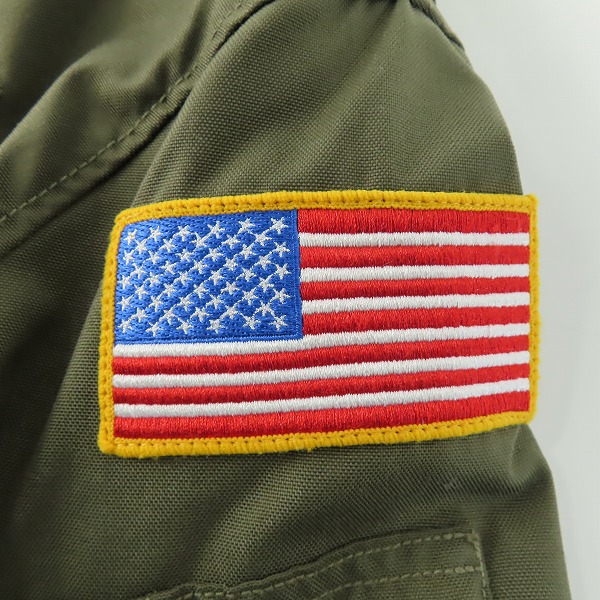 実際に弊社で買取させて頂いたSchott/ショット MA-1 フライトジャケット 3162017/Mの画像 5枚目