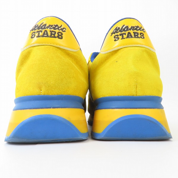 実際に弊社で買取させて頂いたATLANTIC STARS/アトランティックスターズ スニーカー イエロー/43の画像 1枚目