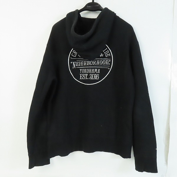 実際に弊社で買取させて頂いたNEIGHBORHOOD/ネイバーフッド ジップアップパーカー 161FPNH-CSM02S/XLの画像 1枚目