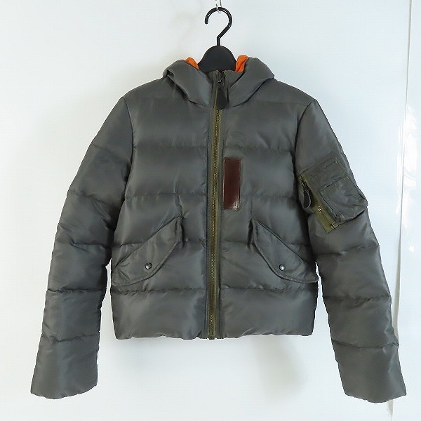 実際に弊社で買取させて頂いたJUNYA WATANABE MAN COMME des GARCONS×DUVETICA/コムデギャルソン×デュベティカ MA-1 ダウンジャケット UH-J015 /M