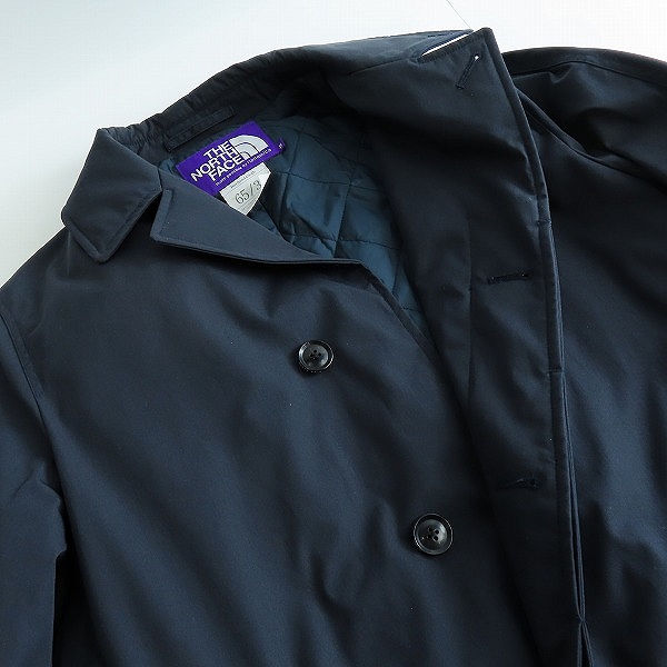 実際に弊社で買取させて頂いたTHE NORTH FACE PURPLE LABEL/ザ ノースフェイス パープルレーベル BEAMS別注/Soutien Color Coat/コート NY2164N/Mの画像 5枚目