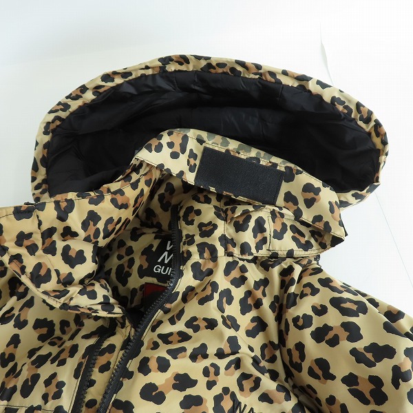 実際に弊社で買取させて頂いたwackomaria × NANGA/ワコマリア × ナンガ レオパード ダウンジャケット /Mの画像 2枚目