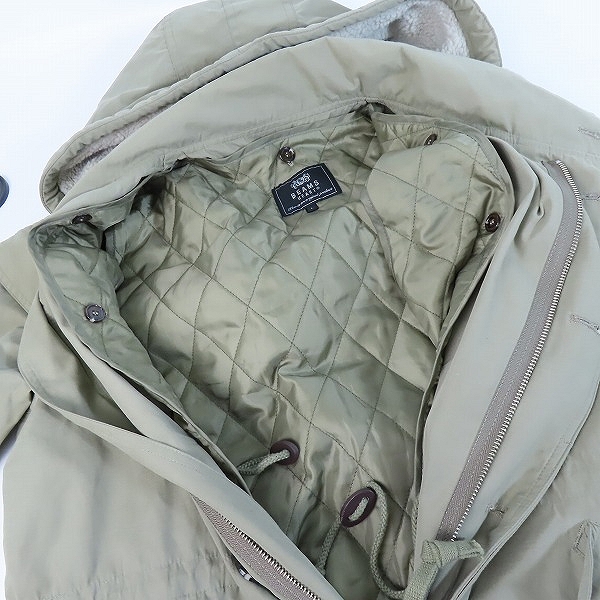 実際に弊社で買取させて頂いたBEAMS HEART/ビームスハート ライナー付き モッズコート Lの画像 5枚目