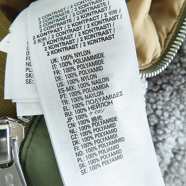 実際に弊社で買取させて頂いたDIESEL/ディーゼル W-POW-TEDDY JACKET/マルチカラー 中綿 ブルゾン/ジャケット A03031/Lの画像 6枚目