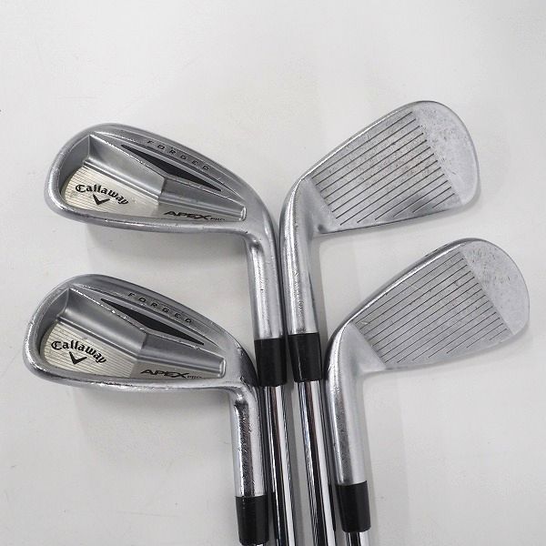 実際に弊社で買取させて頂いたCallaway/キャロウェイ APEX PRO FORGED/フォージド アイアン #7～9.Pw 4本セット N.S.PRO 950GH FLEX:Sの画像 3枚目