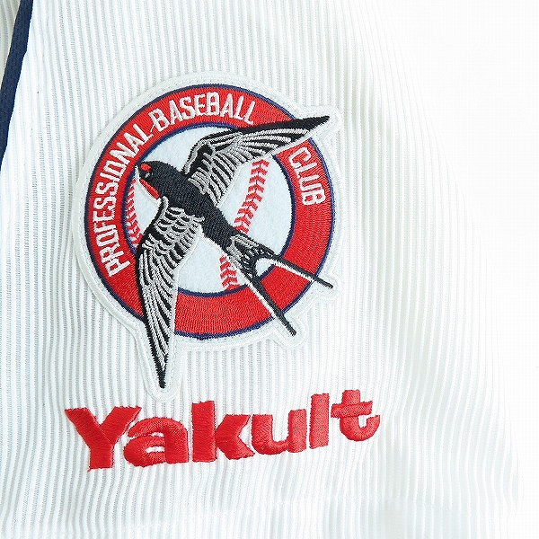 実際に弊社で買取させて頂いたデサント×ビームス 東京ヤクルトスワローズ 2006 ホーム レプリカユニフォーム ＃25 館山 DYS-0601A/Fの画像 6枚目