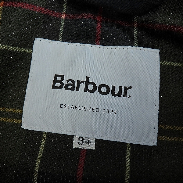 実際に弊社で買取させて頂いたBarbour/バブアー 20AW OS WAX BEDALE OVER SIZE/ビデイルジャケット オーバーサイズ 2101005/34の画像 3枚目