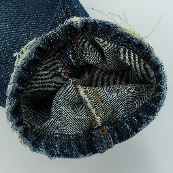 実際に弊社で買取させて頂いたBALMAIN/バルマン デニム パンツ ブラック T500-B433U/29の画像 5枚目