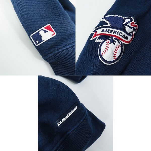 実際に弊社で買取させて頂いたF.C.Real Bristol/FCRB/エフシーレアルブリストル MLB TOUR TEAM CREWNECK SWEAT/スウェット FCRB-212024/XLの画像 8枚目