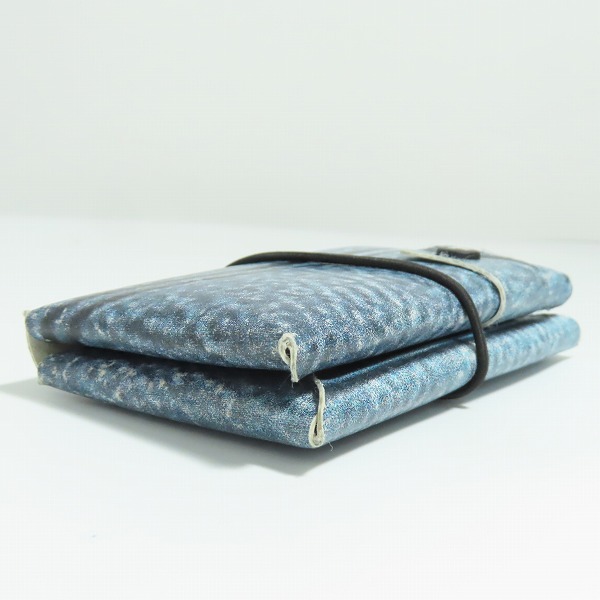 実際に弊社で買取させて頂いたFREITAG/フライターグ F233 PAT/パット カードケース 転写 ブルー系/ブラックの画像 2枚目