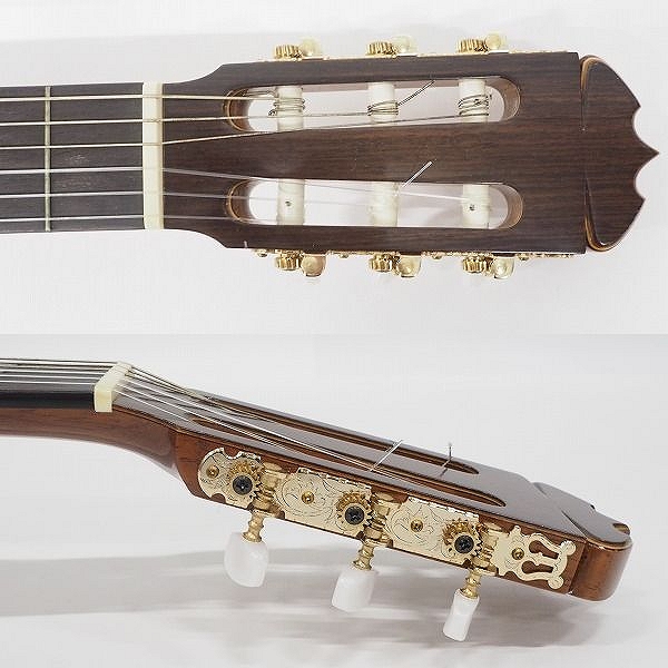 実際に弊社で買取させて頂いた★RYOJI MATSUOKA/松岡良治 LUTHIER No.M50 クラシックギター/ガットギター 日本製 ハードケース付の画像 2枚目