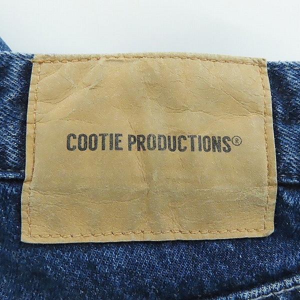 実際に弊社で買取させて頂いたCOOTIE PRODUCTIONS/クーティ プロダクションズ デニムワイドパンツ/Lの画像 7枚目