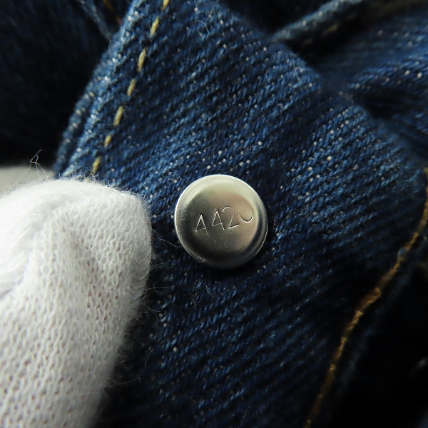 実際に弊社で買取させて頂いたLEVI'S/リーバイス Lot501XX 4420復刻 デニムパンツ 赤耳 ビッグE 50137-0011/W36L36 の画像 5枚目