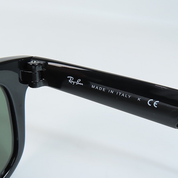 実際に弊社で買取させて頂いたRay-Ban/レイバン FOLDING WAYFARER/ウェイファーラー 折り畳み サングラス/アイウェア ブラック RB4105 601の画像 5枚目