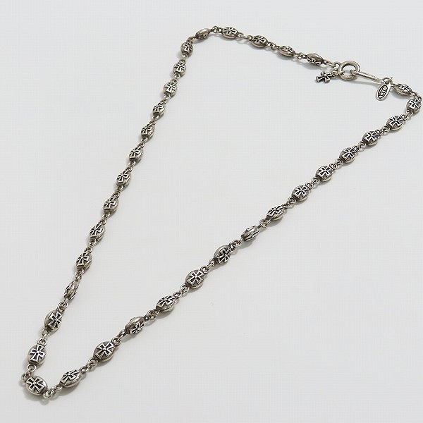 実際に弊社で買取させて頂いたJustin Davis/ジャスティンデイビス ヘビークロスチェーン ネックレス SNJ121 50cmの画像 1枚目