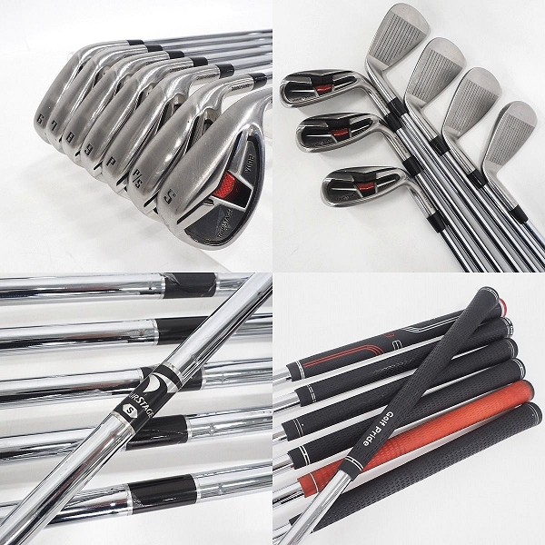 実際に弊社で買取させて頂いたBRIDGESTONE/ブリヂストン TOURSTAGE/ツアーステージ V002 11本セット FLEX：S キャディバッグ付き の画像 3枚目