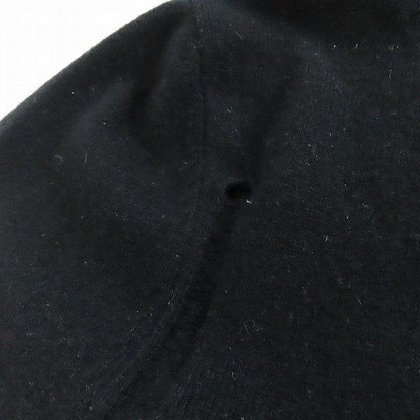 実際に弊社で買取させて頂いた【JPタグ】SAINT LAURENT PARIS/サンローラン 16AWダメージ加工カシミヤ混ウール ニット 386336 Y1QP1/XLの画像 7枚目
