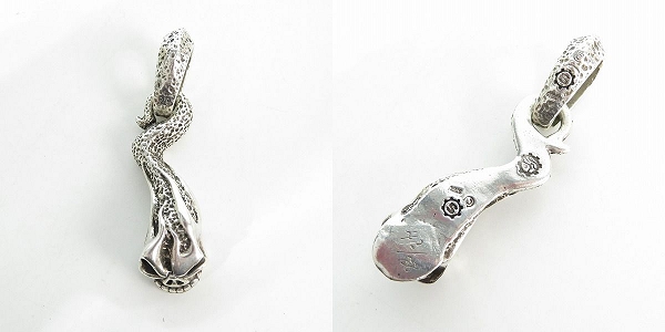 実際に弊社で買取させて頂いた【ギャラ付き】STARLINGEAR/スターリンギア ホットロッドスパーム ペンダントの画像 3枚目