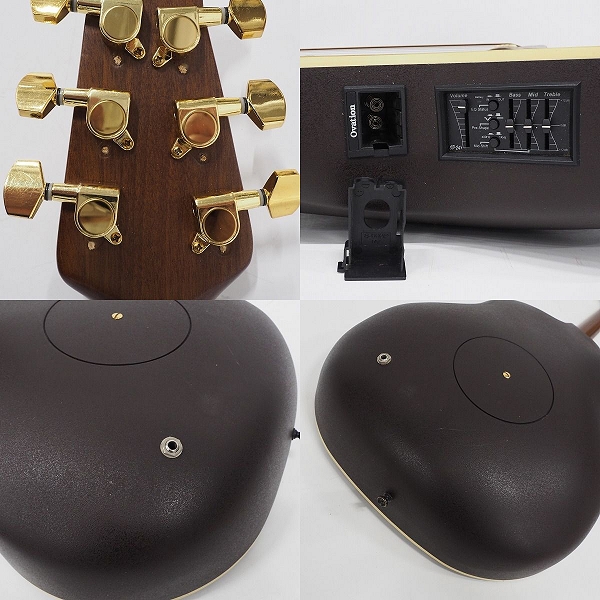 実際に弊社で買取させて頂いた★Ovation/オベーション Celebrity Deluxe CS247 エレアコ/アコースティックギター/アコギ ハードケース付の画像 7枚目