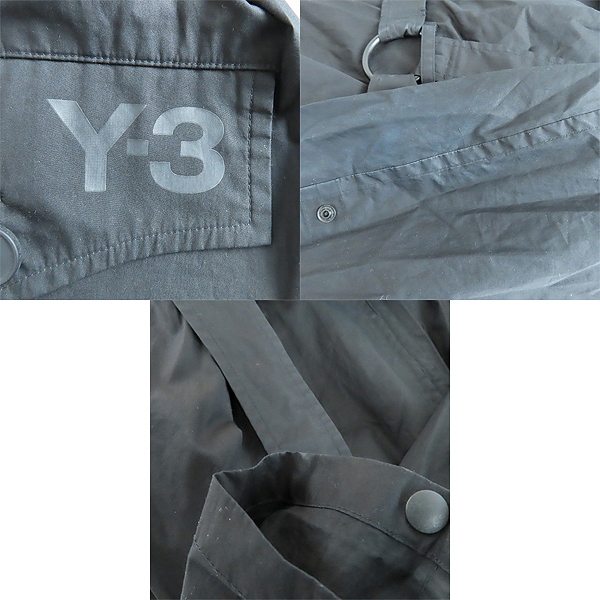 実際に弊社で買取させて頂いたY-3/ワイスリー TECH COTTON PARACHUTE JACKET/テック コットン パラシュート ジャケット DY7232/XSの画像 8枚目