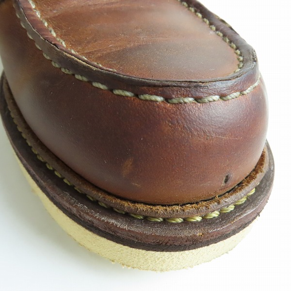 実際に弊社で買取させて頂いたRED WING/レッドウィング 6inch Classic MOC 6インチ クラシックモック 1907/US7 の画像 7枚目