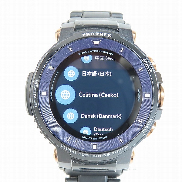 実際に弊社で買取させて頂いたCASIO/カシオ PRO TREK/プロトレック WSD-F30SC-BK