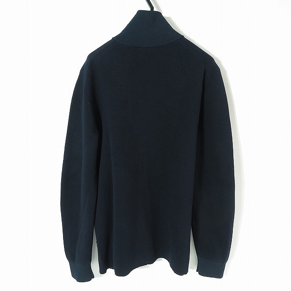 実際に弊社で買取させて頂いたHUGO BOSS/ヒューゴボス ジップアップ ハイネックニットジャケット/Lの画像 1枚目