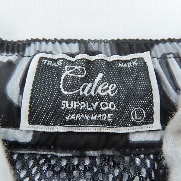 実際に弊社で買取させて頂いた【未使用】CALEE/キャリー 水陸両用 総柄 ショートパンツ/ショーツ CL-22SS020SP/Lの画像 3枚目